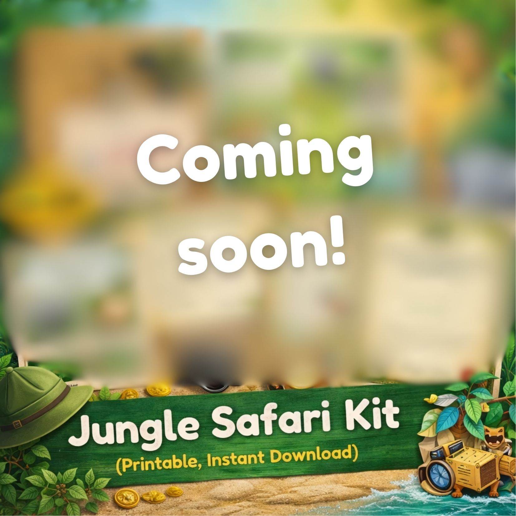 Jungle Safari Kit (Printable Digital Download)