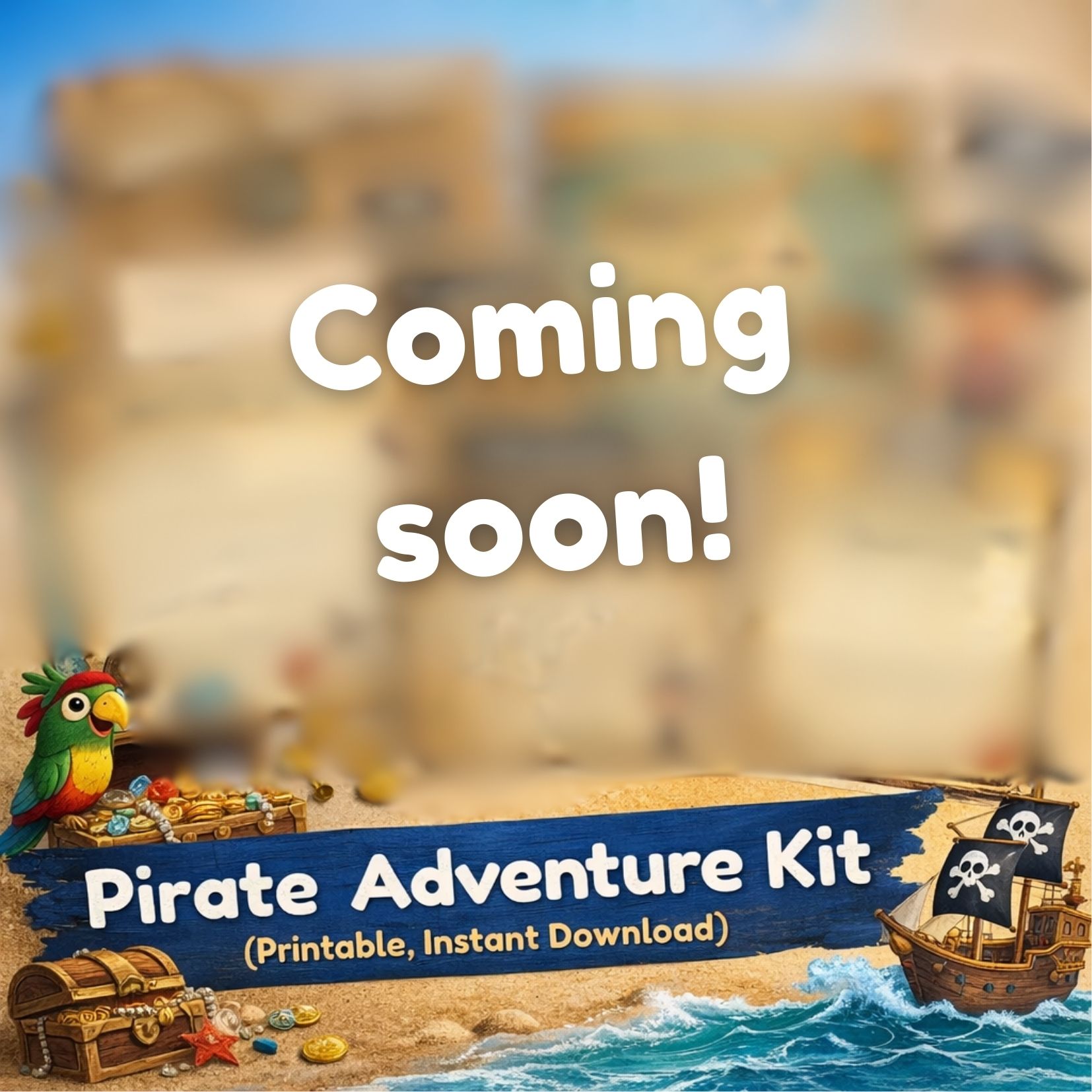 Pirate Adventure Kit (Printable Digital Download)